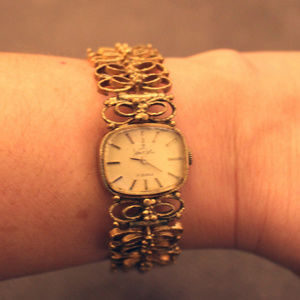 Vintage Golden Watch
